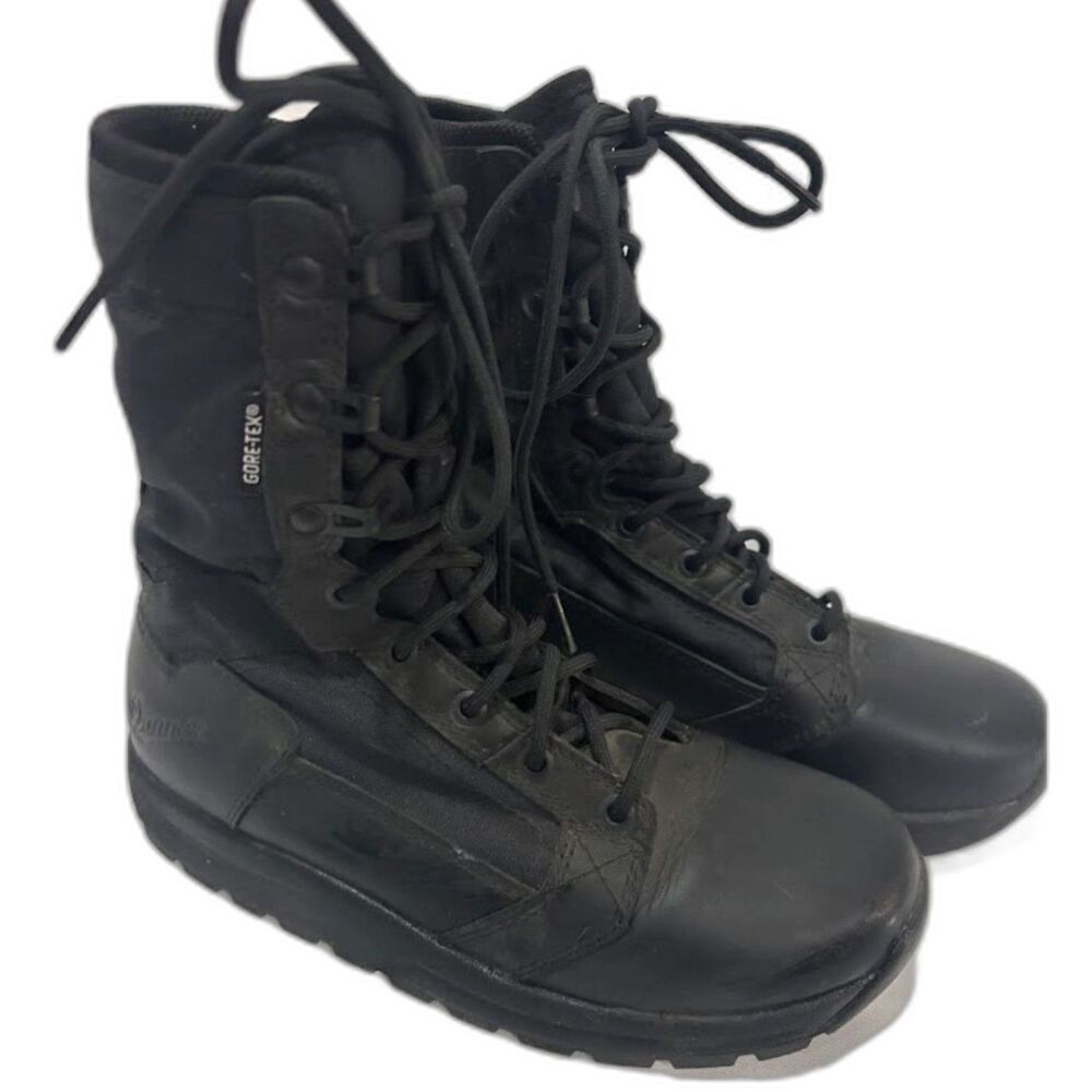 Danner Men's 8" Tachyon GTX tactical boot Sz 5.5 Black utility military outdoor